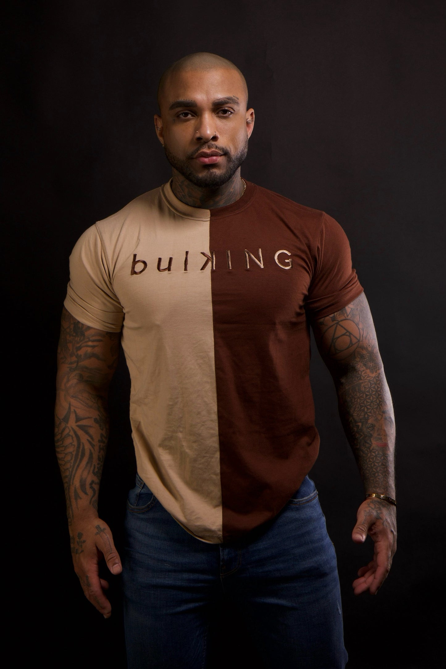 The Super Set Two-Toned Tee