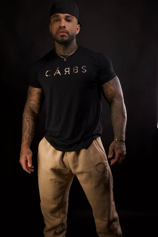 "CÁRBS"Forest Print Fitted tee