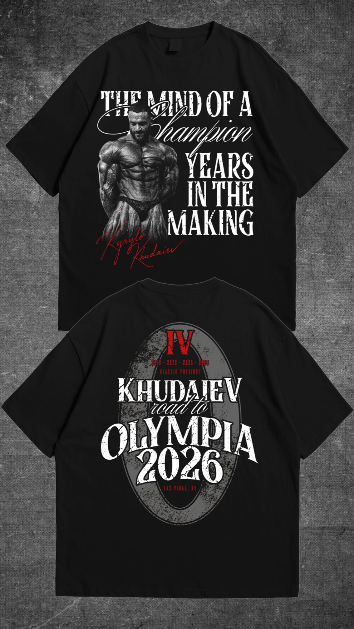 Khudaiev Road to Olympia 2026 Tee