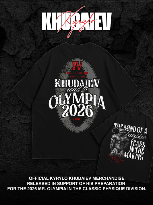 Khudaiev Road to Olympia 2026 Tee